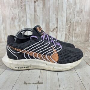 Nike ZoomX Running Shoes Women's Size 9.5 Black Purple Orange DM3414 003